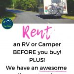 Rent an RV or Campervan and Try out Vanlife or RVLife on your next family vacation or road trip! Plus, we have an amazing discount code! #vanadieu #stopwastingweekends #rv #rvtrip #rvlife #van #vanlife #vantrip #campervan #roadtrip #vacation #familyvacation #nationalparks #nationalpark #outdoor #outdoors #outdoorlife